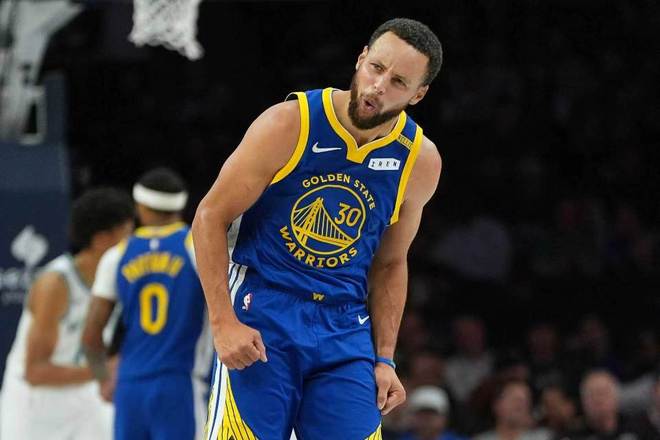 库里44+8+6勇士拒森林狼24分逆转 伦德博格26+8库明加20分